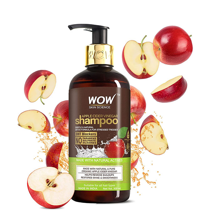 Wow Skin Science Apple Cider Vinegar Shampoo